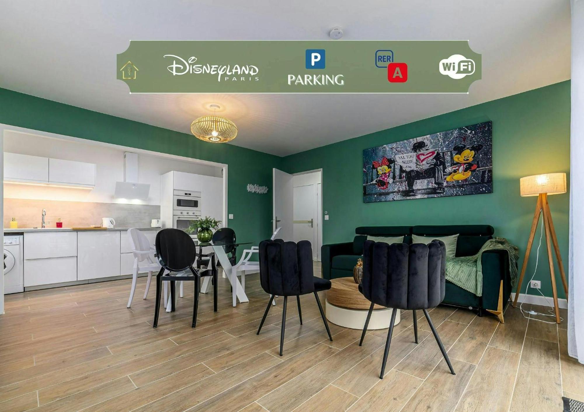モンテヴラン L'Emeraude Magic Dreams Near Disneylandヴィラ エクステリア 写真